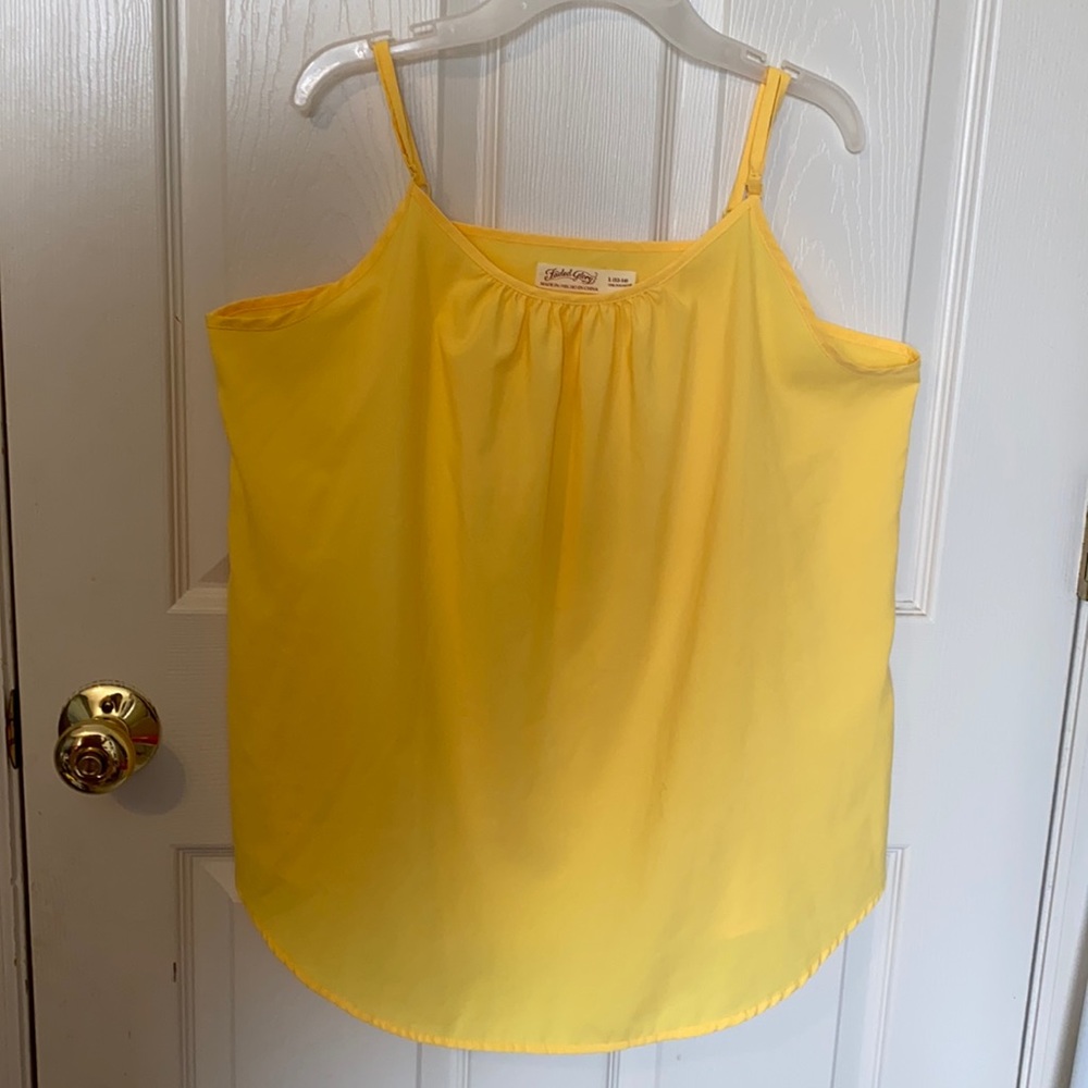 Yellow tank top